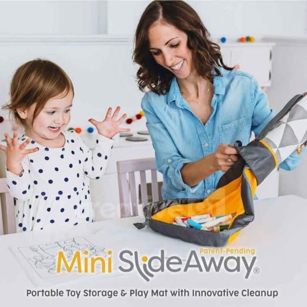 On-The-Go Mini Storage Bag / Table Top Play Mat / Toy Organizer - NEW - Picture 3 of 5